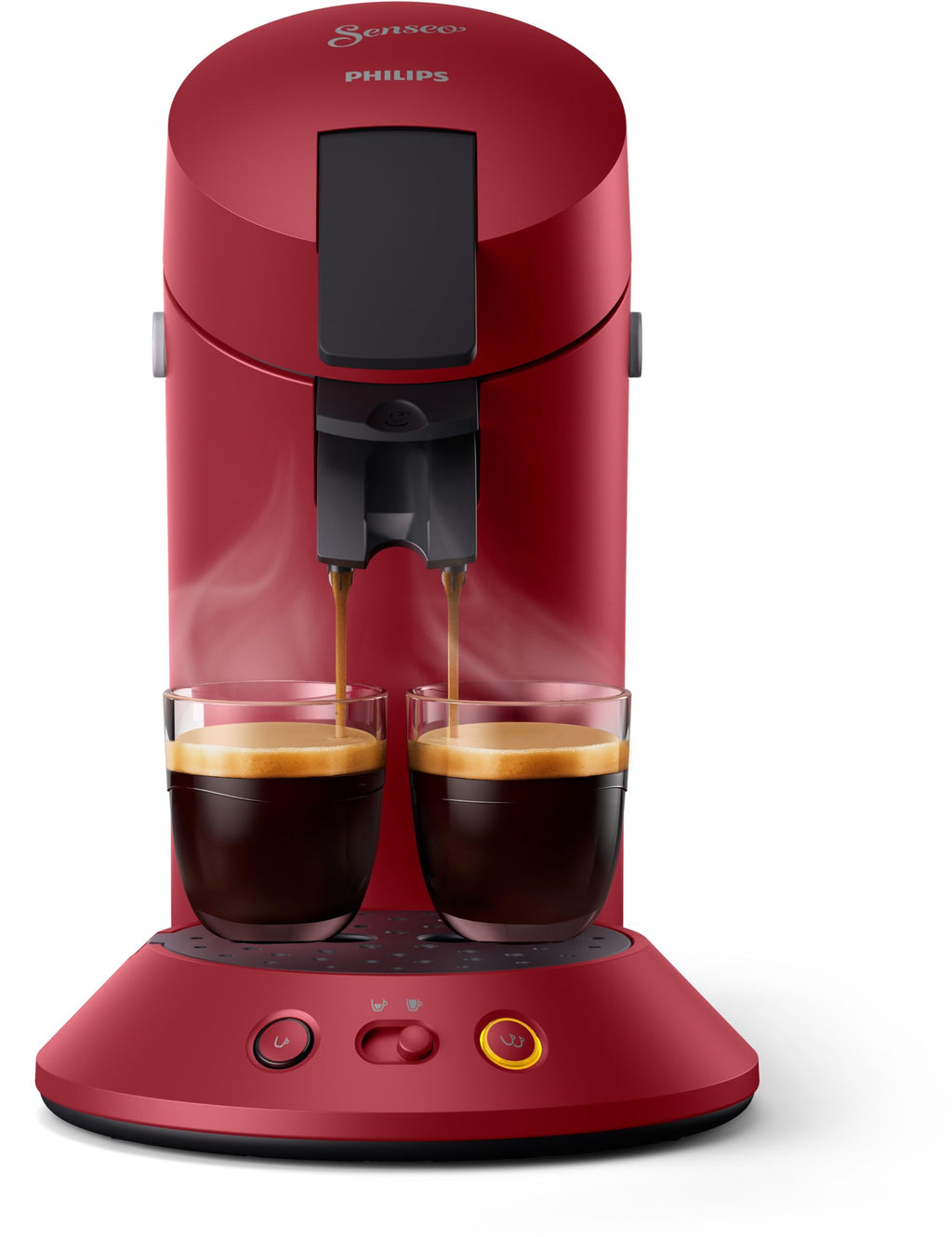 Senseo Original Plus – Machine à Café à Dosettes Rouge | CSA210/91