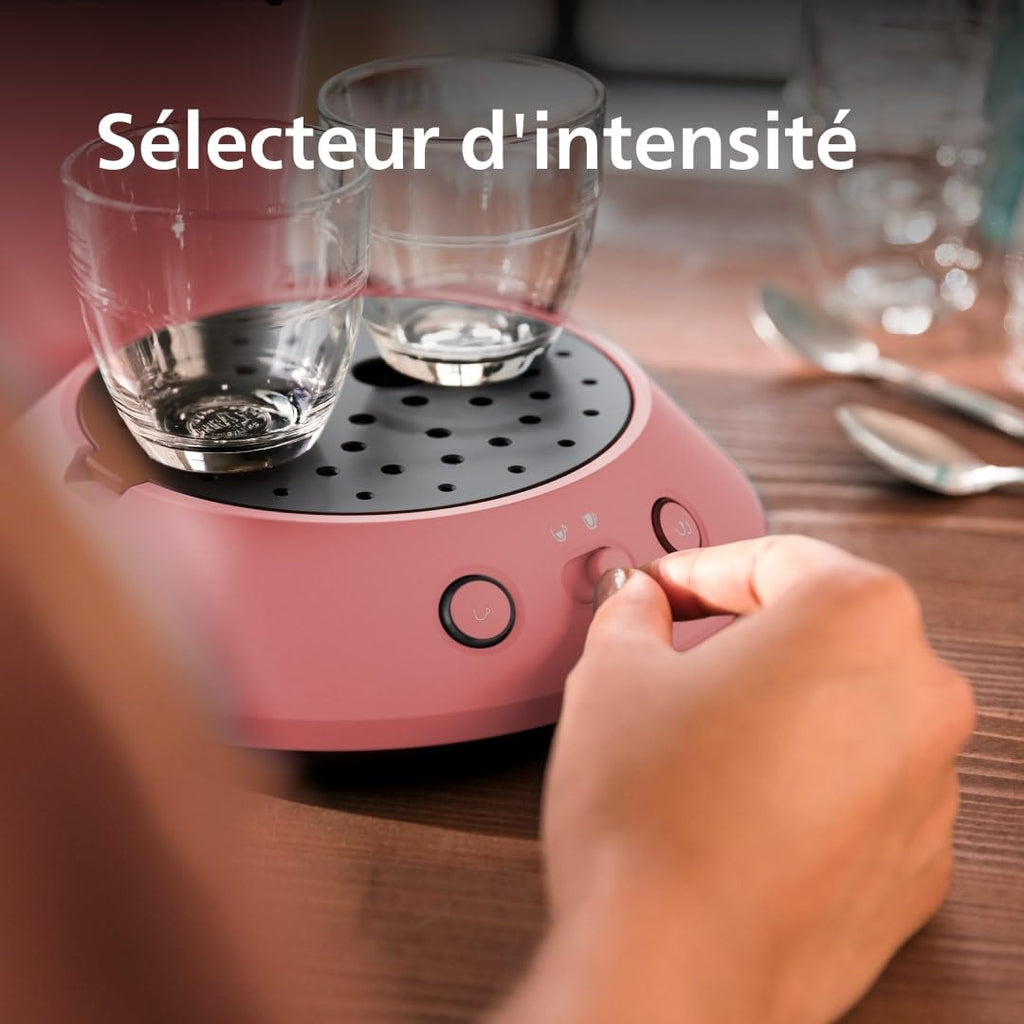 Senseo Original Plus – Machine à Café à Dosettes Rouge Tendre | CSA210/35