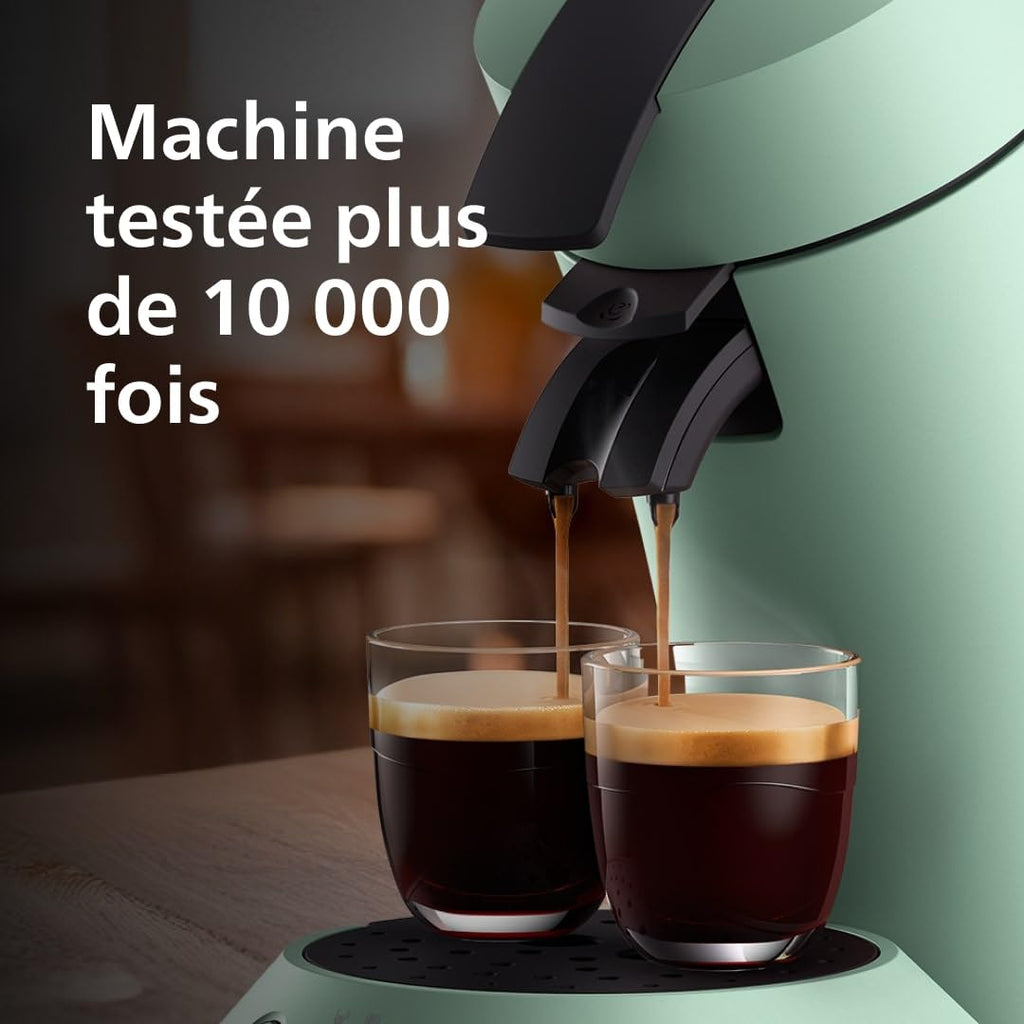 Senseo Original Plus – Machine à Café à Dosettes Vert Désert | CSA210/80