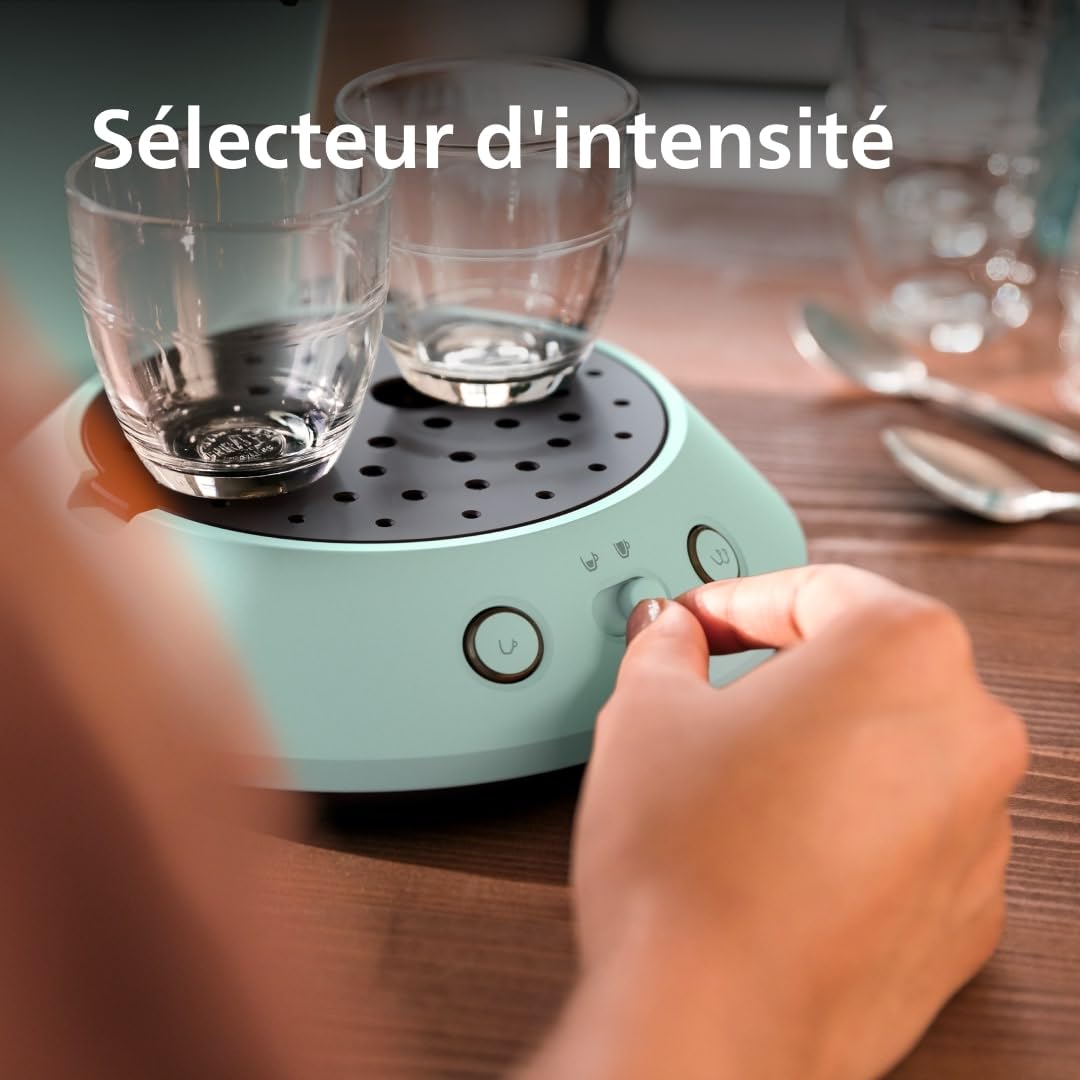 Senseo Original Plus – Machine à Café à Dosettes Vert Désert | CSA210/80