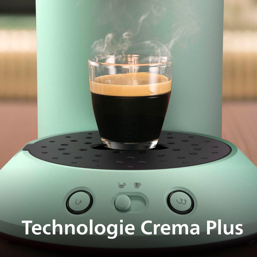 Senseo Original Plus – Machine à Café à Dosettes Vert Désert | CSA210/80