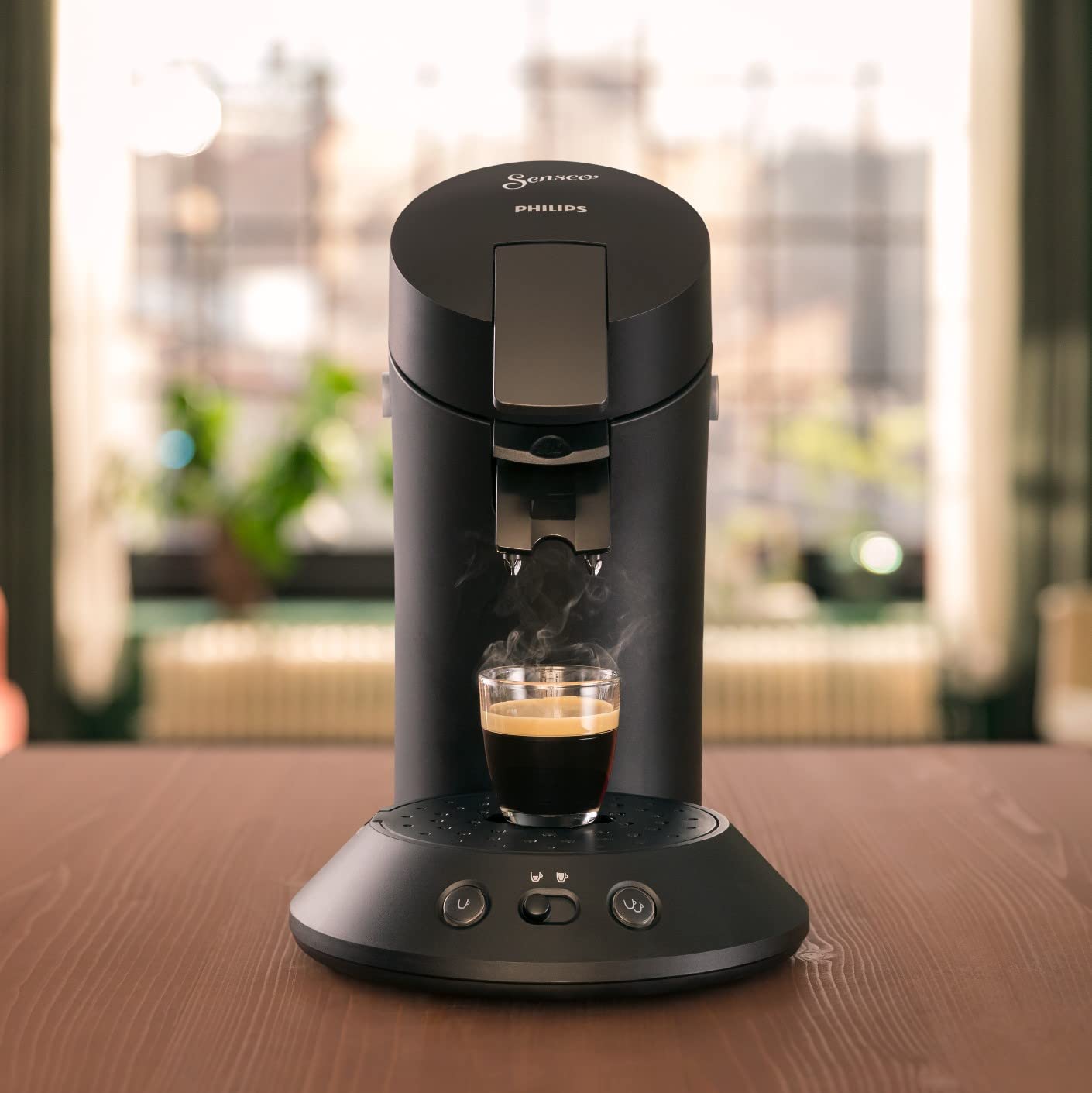 Senseo Original Plus – Machine à Café à Dosettes Noir | CSA210/22