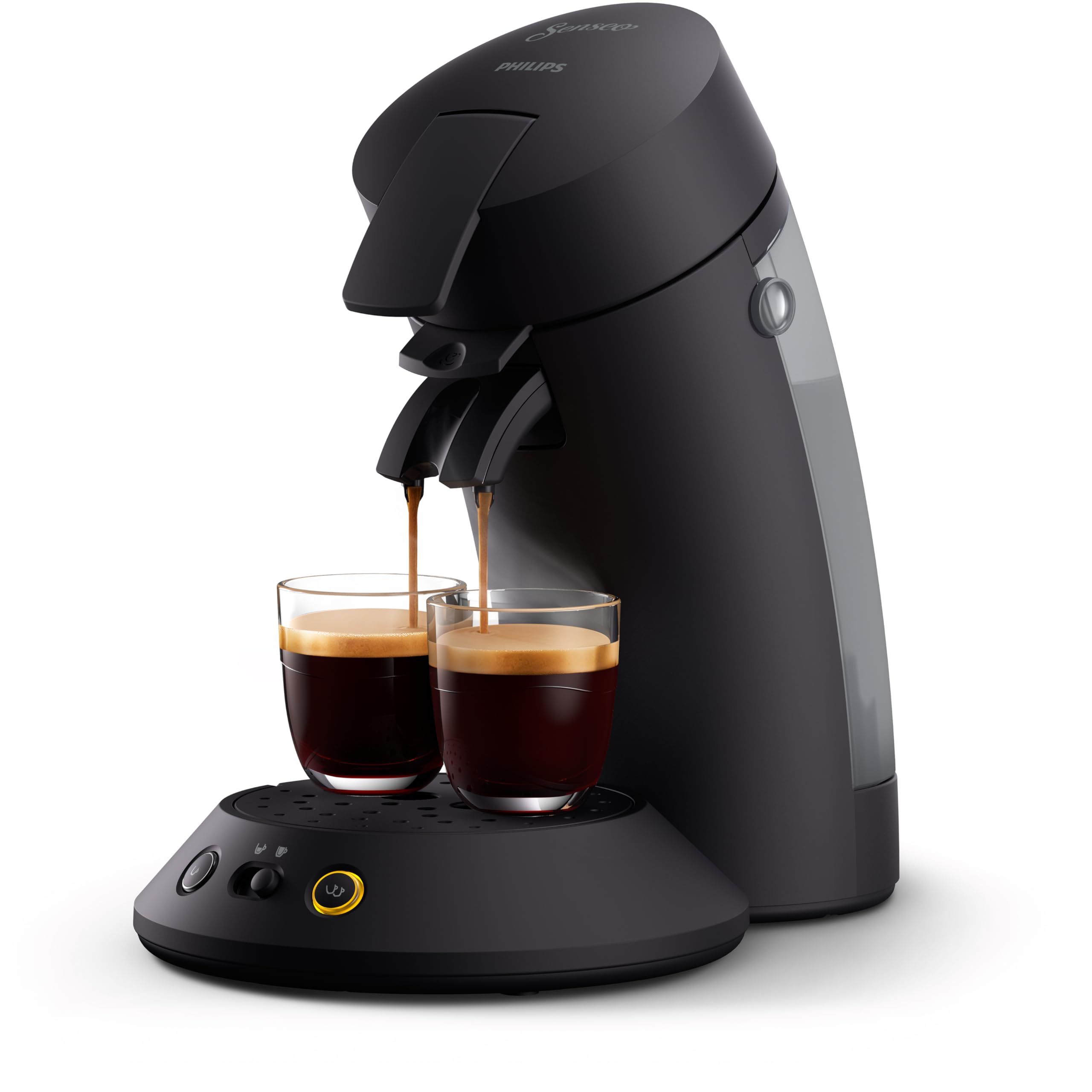 Senseo Original Plus – Machine à Café à Dosettes Noir Intense | CSA210/61