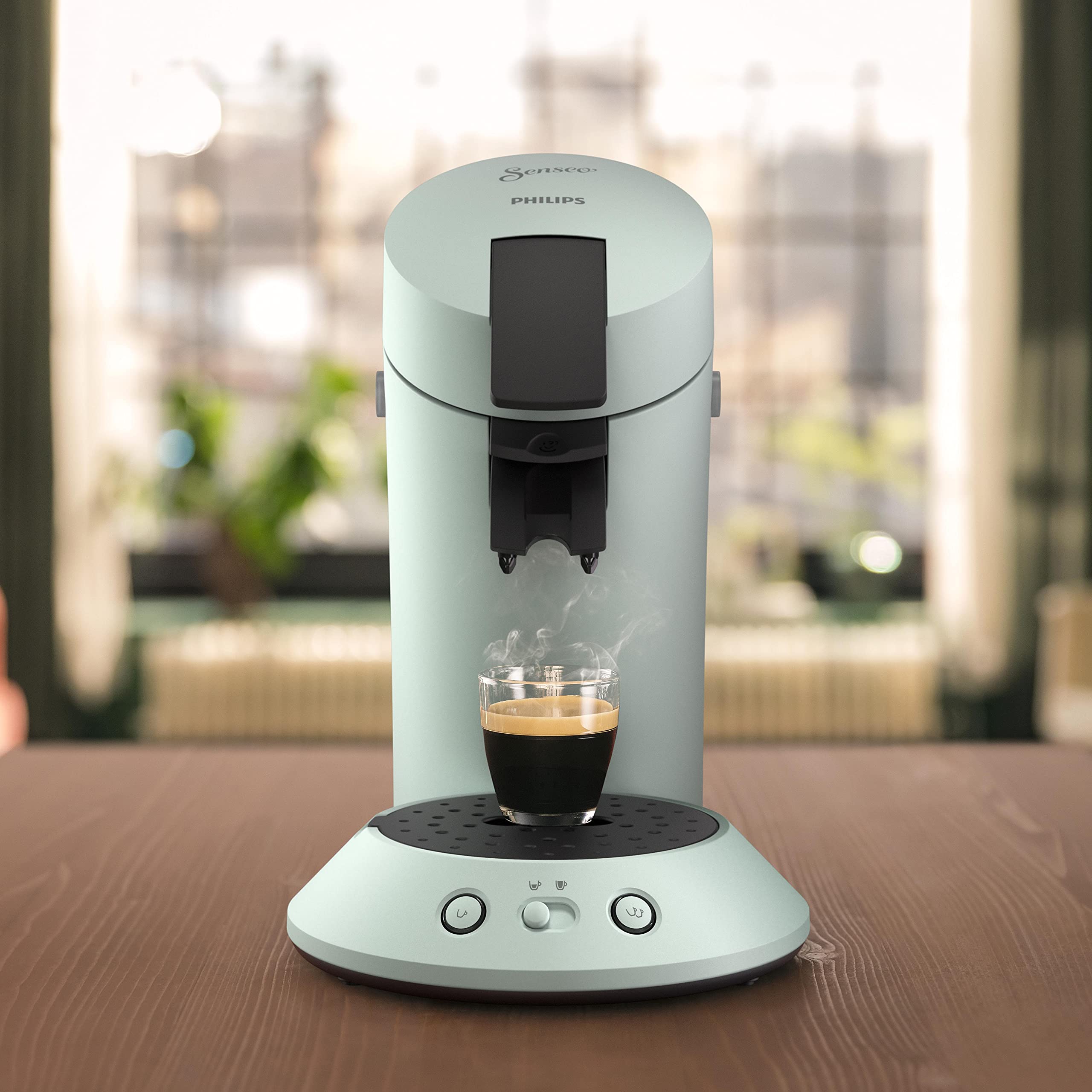 Senseo Original Plus – Machine à Café à Dosettes Menthe Pâle | CSA210/21