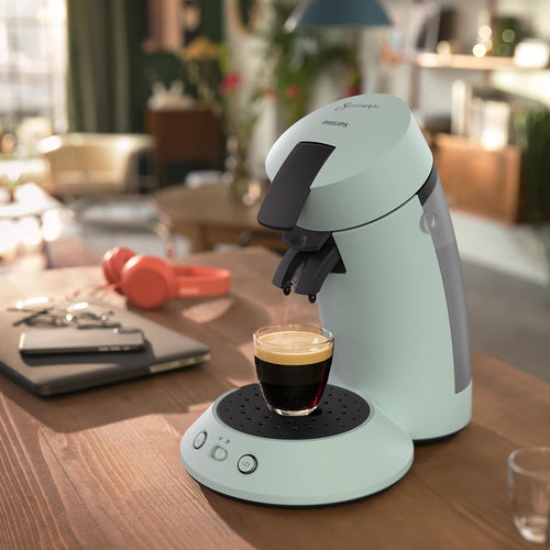 Senseo Original Plus – Machine à Café à Dosettes Menthe Pâle | CSA210/21