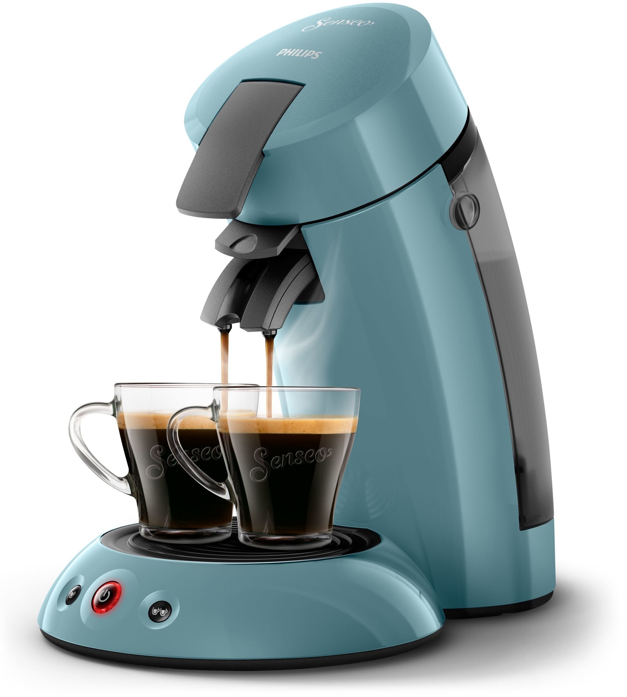 Senseo Original – Cafetière à Dosettes Bleu, 0,7 L, 1450 W | HD6553/21