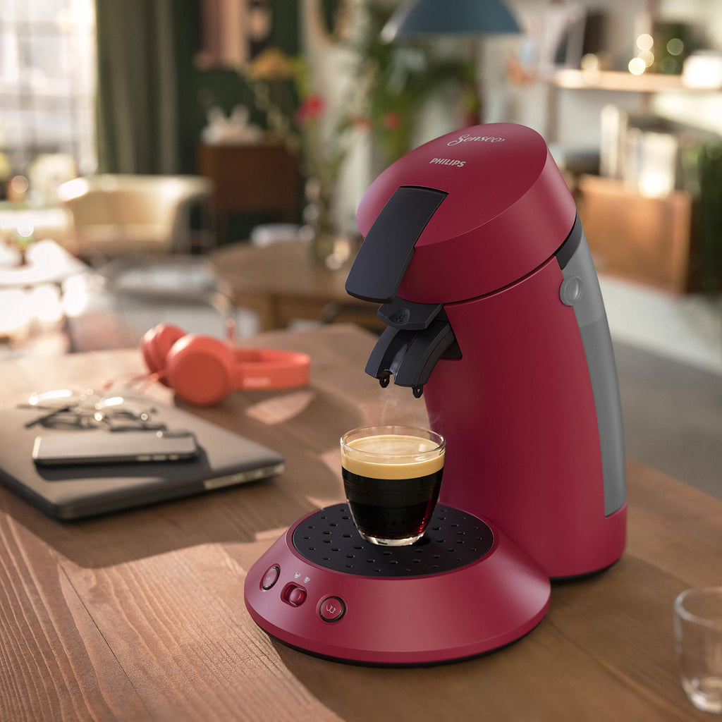 Senseo Original Plus – Machine à Café à Dosettes Rouge | CSA210/91